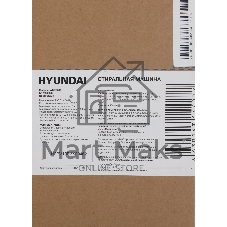 Стиральная машина Hyundai WME6010 белый, загрузка фронтальная 6 кг, 1000 об/мин, класс A+++