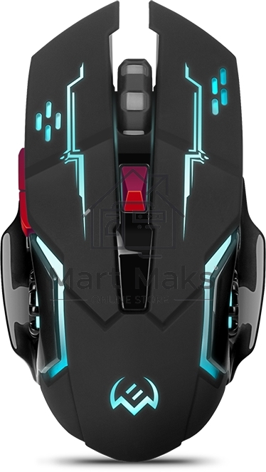 Мышь беспроводная SVEN RX-G930W черный, 2400 dpi, радиоканал, USB, кнопки - 6