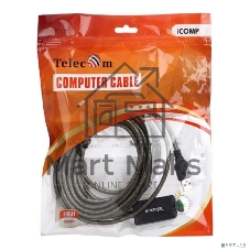 Кабель USB2.0-repeater, удлинительный активный <Am-->Af> 5м, Telecom <TUS7049-5M>