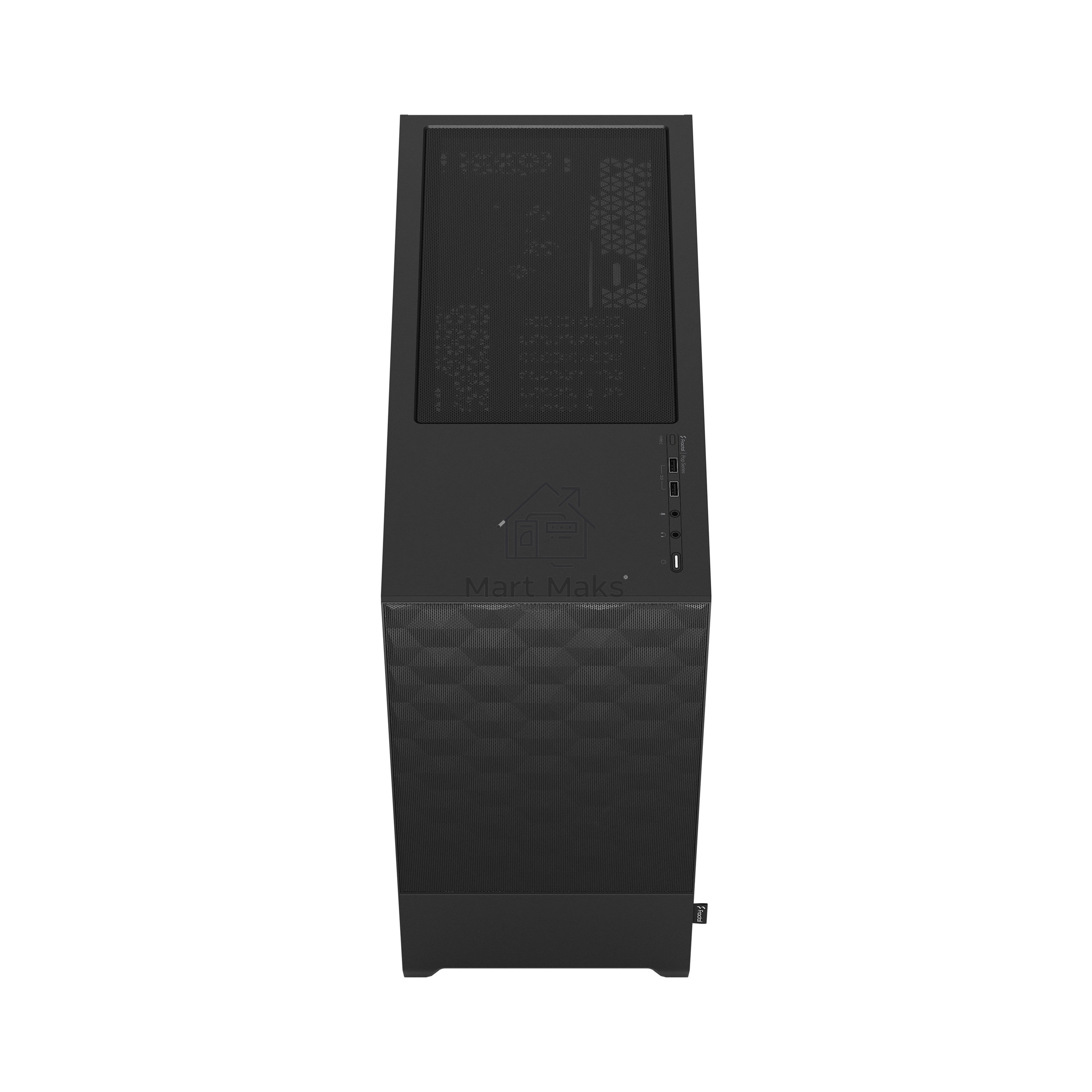 Корпус Fractal Design Pop Air Black TG Clear Tint FD-C-POA1A-02