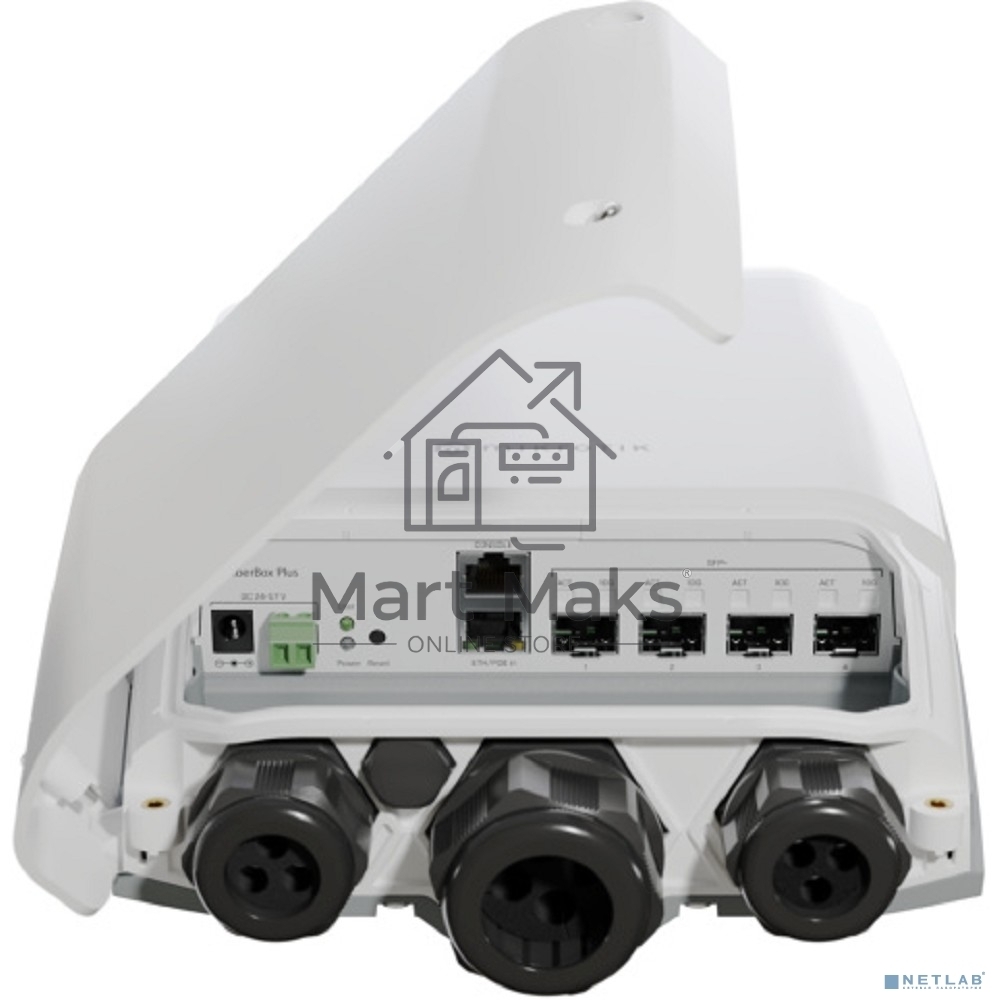 Коммутатор Mikrotik CRS305-1G-4S+OUT FiberBox Plus, 1*1Gbit RJ45, 4*SFP+, outdoor case