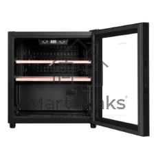 Винный шкаф Maunfeld MFWC-40SCH14 шампань, 40 л, 1 отсек, 14 бут., класс G