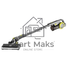 Пылесос вертикальный BRAYER BR4262 черный/желтый, питание от аккумулятора, 180 Вт, уборка сухая, пылесборник 1 л