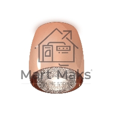 Светильник Ambrella Light XS1144010 PPG/CL золото розовое полированное/прозрачный MR16 GU5.3 (C1144, N7191)