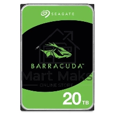 Жесткий диск HDD Seagate BarraCuda 20Tb 7200rpm SATA 512Mb 3.5