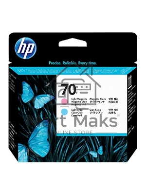 Картридж струйный HP 70 C9405A светло-пурпурный/светло-голубой печатающая головка для HP DJ Z2100/Z3100/PS Pro B9100