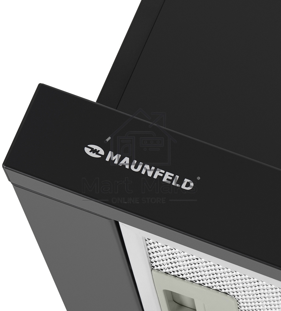 Вытяжка встраиваемая Maunfeld VS Light 50 черный, 50 см, 520 куб. м/ч, 56 дБ