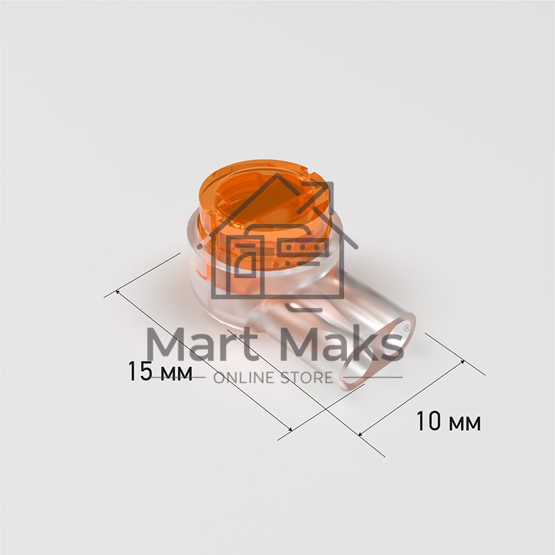 Соединитель изолированный для жил Rexant К-2 (d=0.4-0.9 мм) D=2.08 мм