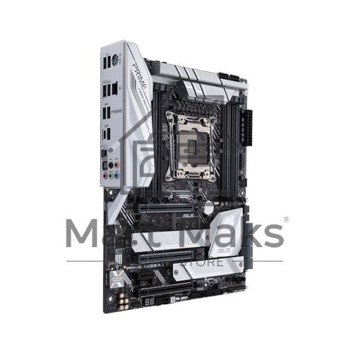 Материнская плата ASUS PRIME X299-A II, LGA 2066, Intel X299, 8xDDR4, 8xSATA, 3xM.2, 1xPCIe 3.0 x8, 2xPCIe 3.0 x16, 2xPCIe x1, 1x 1Gb LAN, 1xUSB 3.2 Gen 2, 2xUSB 3.2 Gen 1, 2xUSB 2.0, 5x3.5 мм, 7.1, ATX