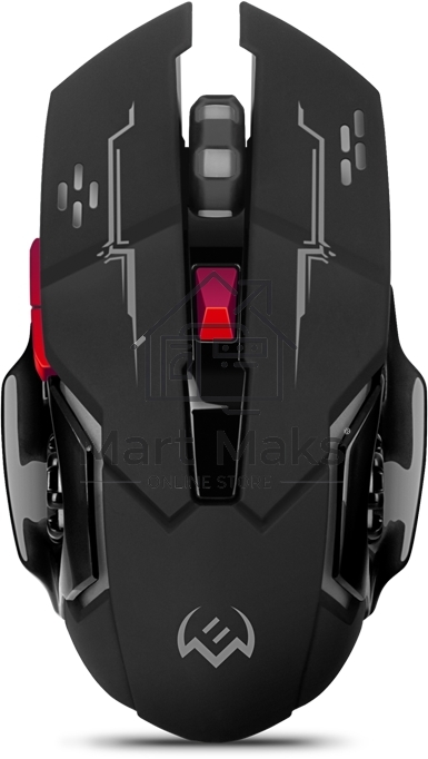 Мышь беспроводная SVEN RX-G930W черный, 2400 dpi, радиоканал, USB, кнопки - 6