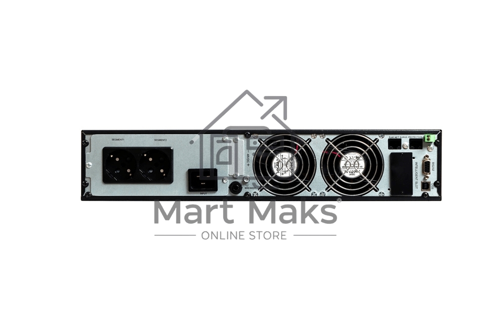 Источник питания SKAT-UPS 2000 RACK+4x9Ah ИБП 1800 Вт, On-Line, синус, встроенные АКБ 4 шт. (9Ah)