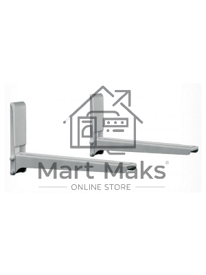 Кронштейн для СВЧ Holder MWS-2005 серебристый макс.40кг настенный фиксированный