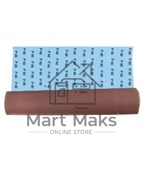 Шкурка на тканевой основе, P 40, 1000 мм х 20 м, водостойкая Matrix