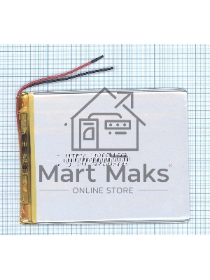Аккумулятор Li-Pol (батарея) 3*83*103мм 2pin 3.7V/3700mAh Аккумулятор Li-Pol (батарея) 3*83*103мм 2pin 3.7V/3700mAh