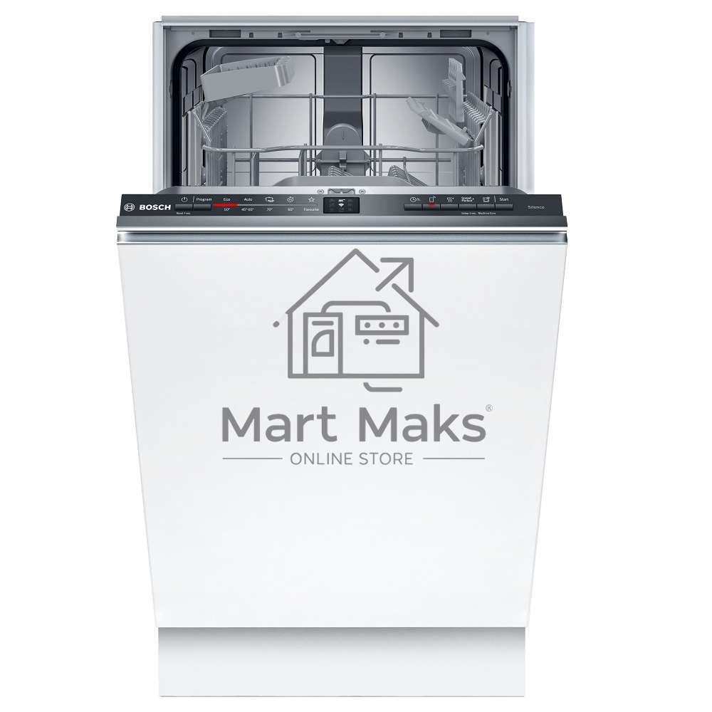Встраиваемая посудомоечная машина Bosch SPV2HKX42E, черный, 44.8 см, 10 компл., 46 дБ, класс E