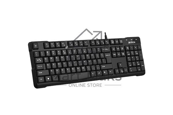 Клавиатура A4Tech KR-750 проводная, USB Type-A, чёрный