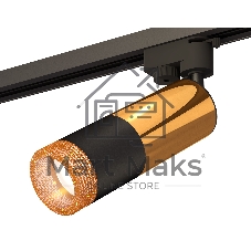 Светильник Ambrella light XT6302071 SBK/PYG/CF черный песок/золото желтое полированное/кофе MR16 GU5.3