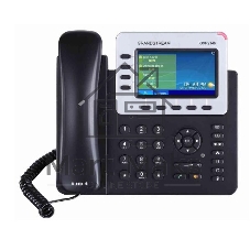Телефон Grandstream GXP-2140, VoIP 2 Порта Ethernet 10/100/1000, 4 SIP линий, цветной TFT дисплей 480x272, HD Audio