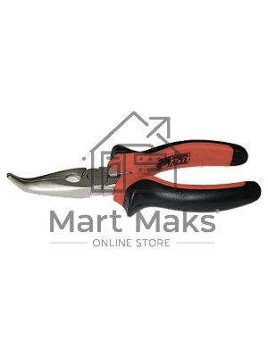 Длинногубцы Matrix NICKEL, 200 мм, изогнутые никелированные, двухкомпонентные рукоятки Длинногубцы Matrix NICKEL, 200 мм, изогнутые никелированные, двухкомпонентные рукоятки