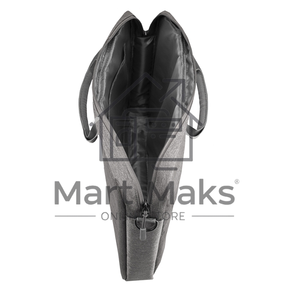 Сумка Continent  CC-211 Grey (полиэстр, серый  15,6'')