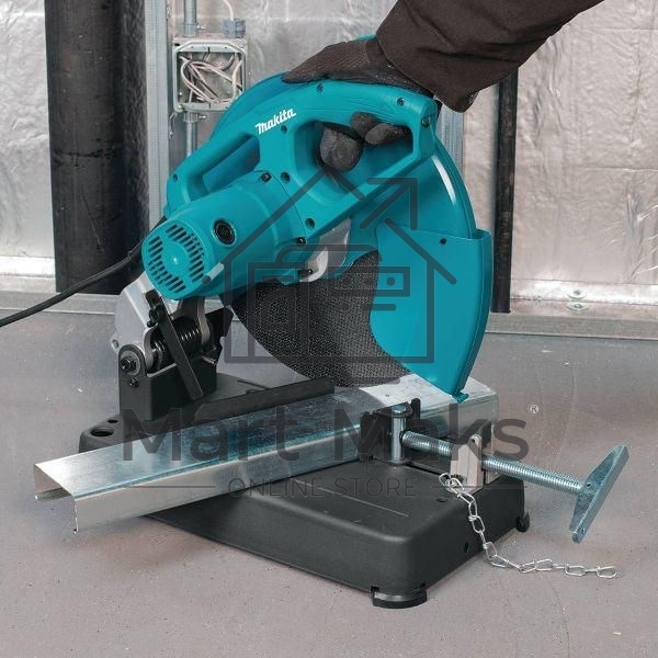 Пилы электрические дисковые, торцовочные Makita LW1401 Пила монтаж,2200Вт,3800об\м,диск-ф355х25.4мм,рез-70х233мм,16.6кг,кор