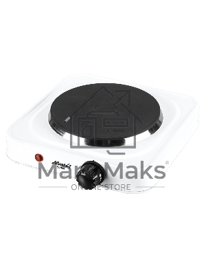 Плита настольная электрическая Atlanta ATH-1736 (белый) одноконфорочная