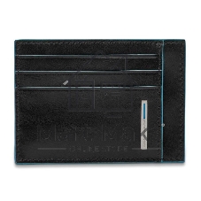 Чехол для кредитных карт Piquadro Blue Square PP2762B2R/N черный натур.кожа