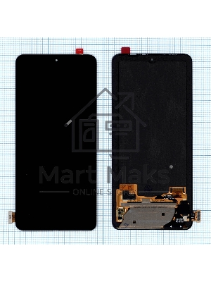 Дисплей для Xiaomi Black Shark 4 в сборе с тачскрином черный (OR)