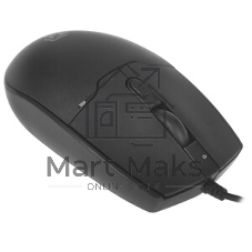 Мышь проводная Oklick 147M V2 черный, 2000 dpi, USB, кнопки - 4