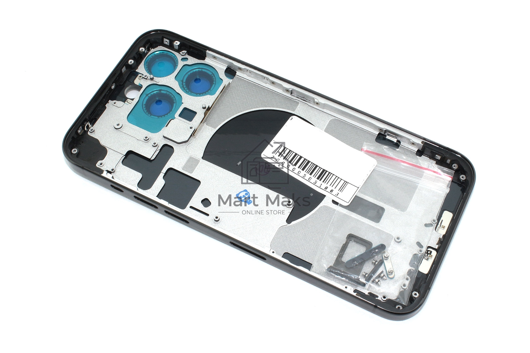 Задняя крышка (корпус 1 Sim) для Apple iPhone 15 Pro Max (A3106) черная
