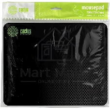 Коврик для мыши Cactus Black Mesh 300x250x3мм (CS-MPC-D02M) черный