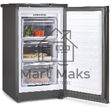 Морозильная камера Бирюса W412 графит, 80л, 3 ящика