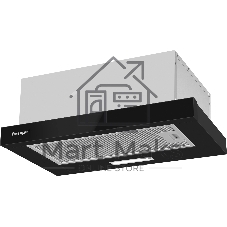 Вытяжка Weissgauff TEL 500 Black Glass