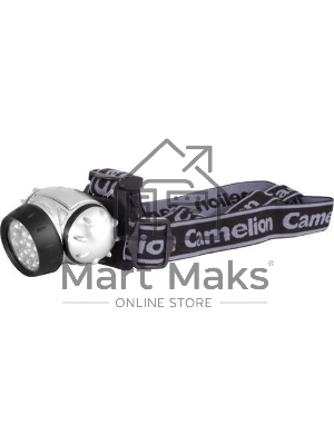 Фонарь налобный LED5310-7F3 (7LED 3 режима; 3хR03 в комплекте; метал.) Camelion 7534