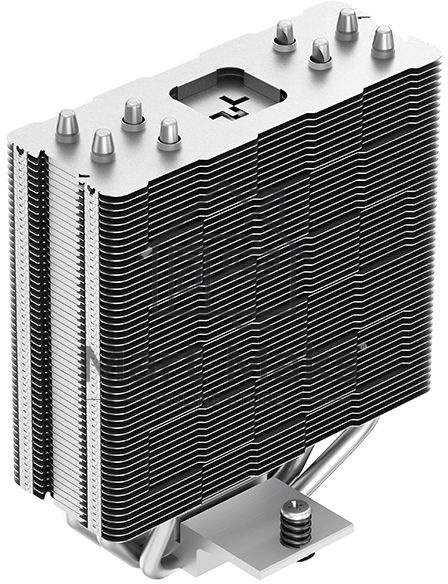 Кулер для процессора DEEPCOOL AG400 LED черный, 120 мм, алюминий/медь, 2000 об/мин, 31.6 дБ, 4 pin, 220 Вт, 150 мм