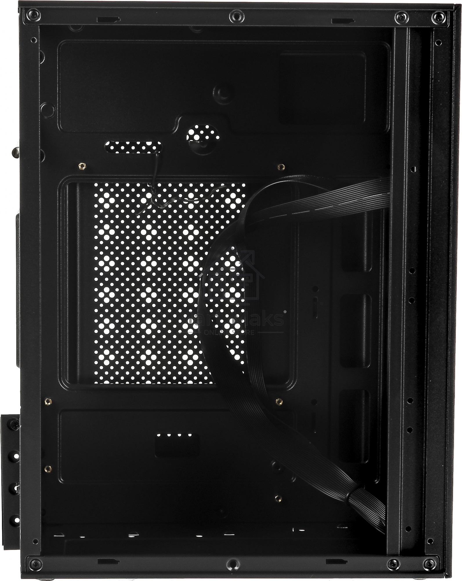 Компьютерный корпус Accord ACC-259 черный без БП mATX 2xUSB2.0, audio