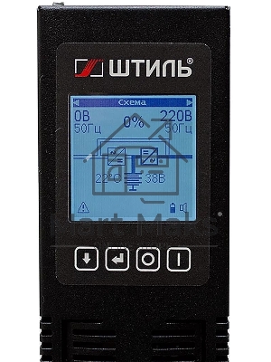 Источник бесперебойного питания ШТИЛЬ 2000 ВА; on-line; батарея: 72В, int, ext (no incl; 2U; rack / tower