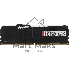 Оперативная память Kingston Fury Beast, DDR5, 16Gb (1x16Gb), 5600MHz, CL40, DIMM, с радиаторами, RGB, черный