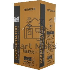 Холодильник Hitachi R-V660PUC7-1 PWH белый двухкамерный инвертер 405/145л морозилка сверху