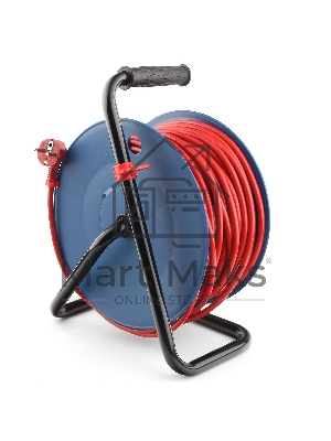 Удл. на пласт. катушке “Power Cube” IP20 16А 40м ПВС 3*1,5мм2 4 роз. с/з