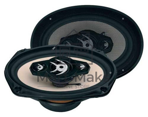 Колонки автомобильные Soundmax SM-CSA694 240Вт 92дБ 4Ом 15x23см (6x9дюйм) (ком.:2кол.) коаксиальные четырехполосные