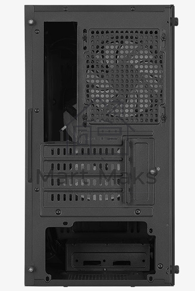 Компьютерный корпус Aerocool / Formula Atomic Lite-G-BK-v2 черный без БП mATX 1x120mm 2xUSB2.0 1xUSB3.0 audio