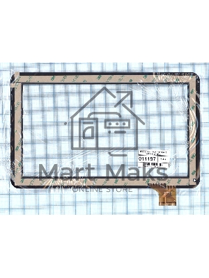 Сенсорное стекло (тачскрин) YCF0464-A, черное