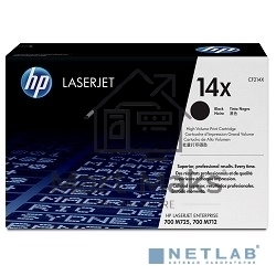 Картридж лазерный HP CF214X черный для LaserJet 700 MFP M712 17 500стр.
