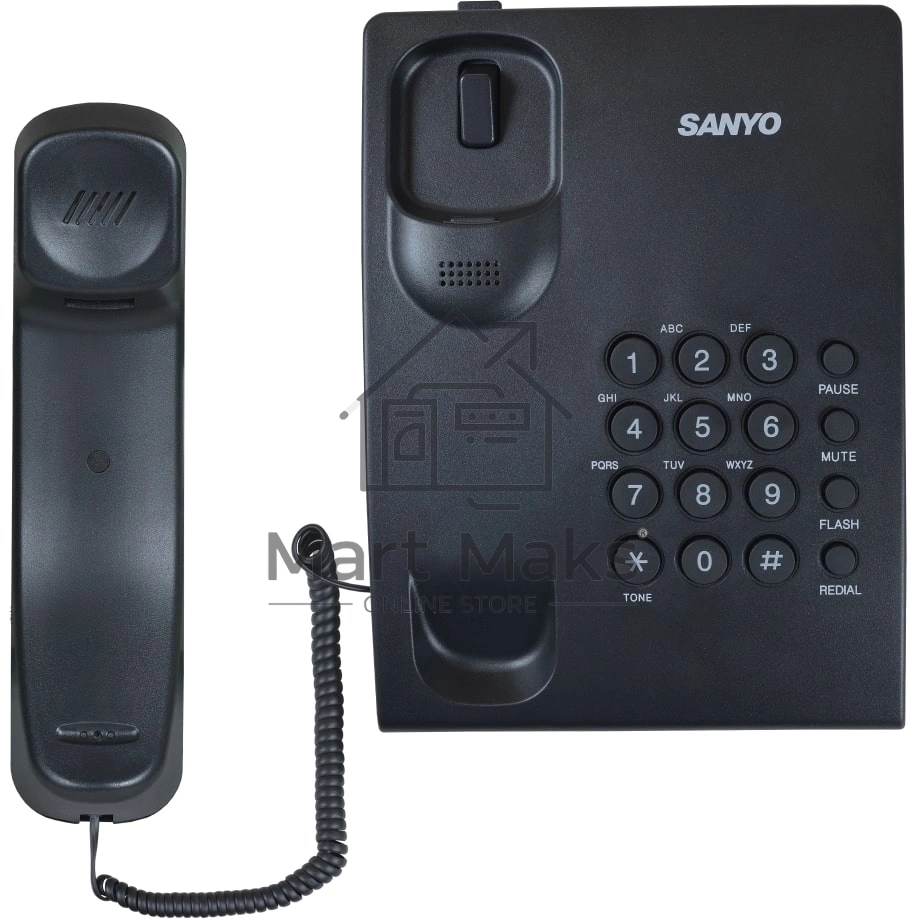 Телефон проводной SANYO RA-S204B черный