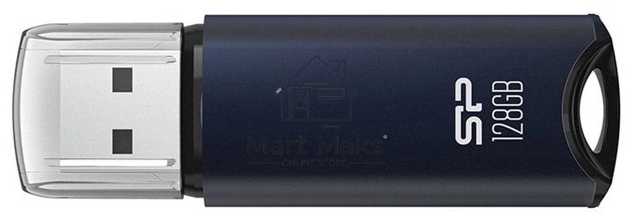 Флешка USB R/W R/W 128Gb Silicon Power Marvel M02, USB 3.2, Black