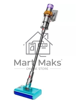 Пылесос вертикальный Dyson V15s Detect Submarine (448798-01) серый, питание от аккумулятора, 240 Вт, уборка влажная/сухая, пылесборник 0,76 л, работа от АКБ max 60 мин.