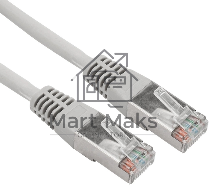 Пaтч-корд U/UTP Rexant, категория 5e, RJ45-RJ45, неэкранированный, LSZH серый, 2м