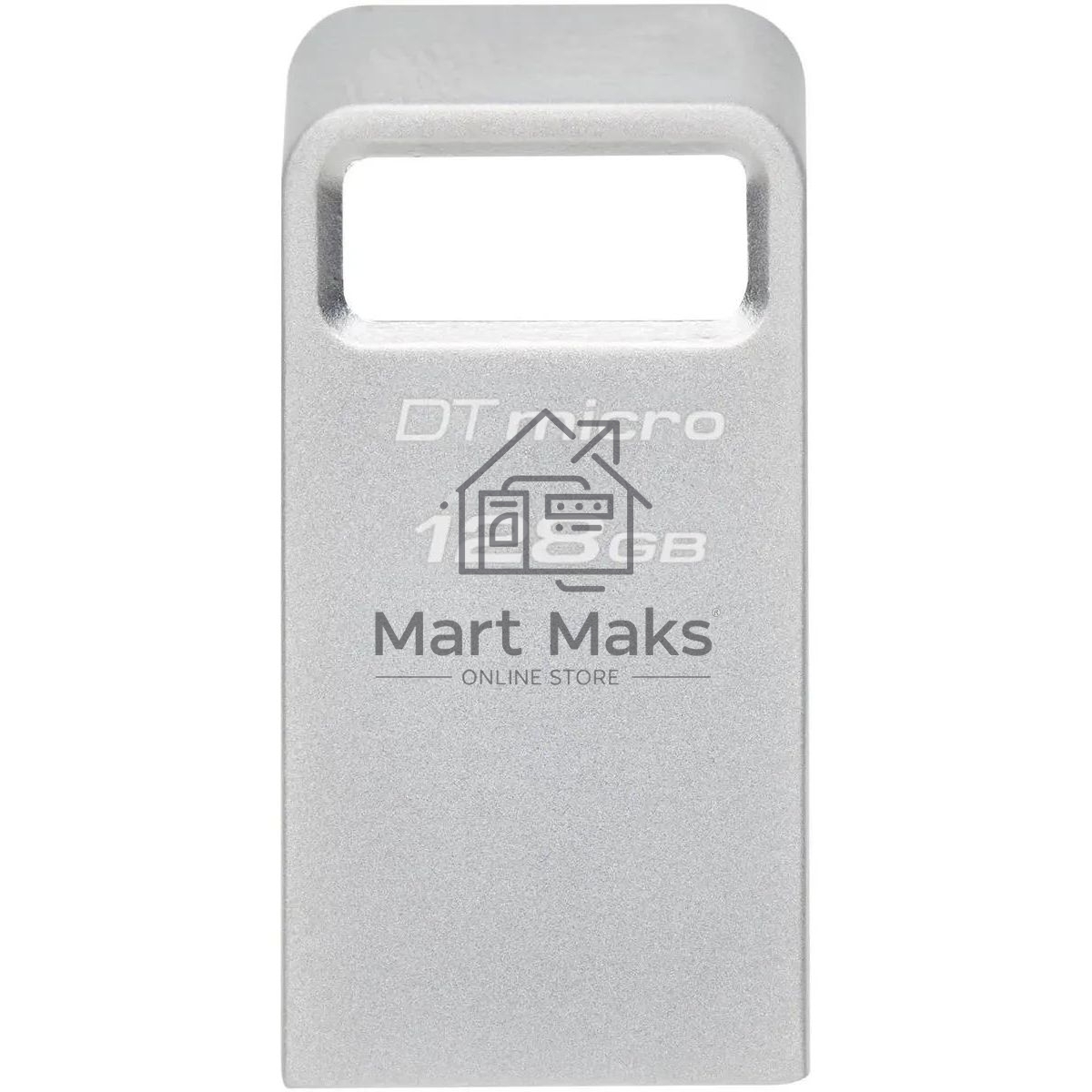 Флешка USB R/W R/W Kingston 128Gb DataTraveler Micro DTMC3G2/128GB USB3.0 серебристый