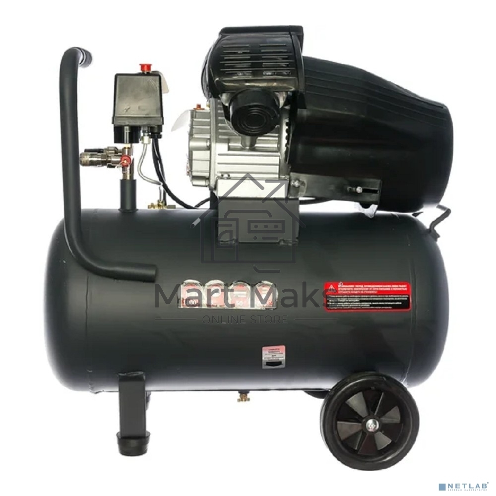 Компрессор поршневой Парма K-1800/50КМ масляный 285л/мин 50л 1800Вт серый/черный